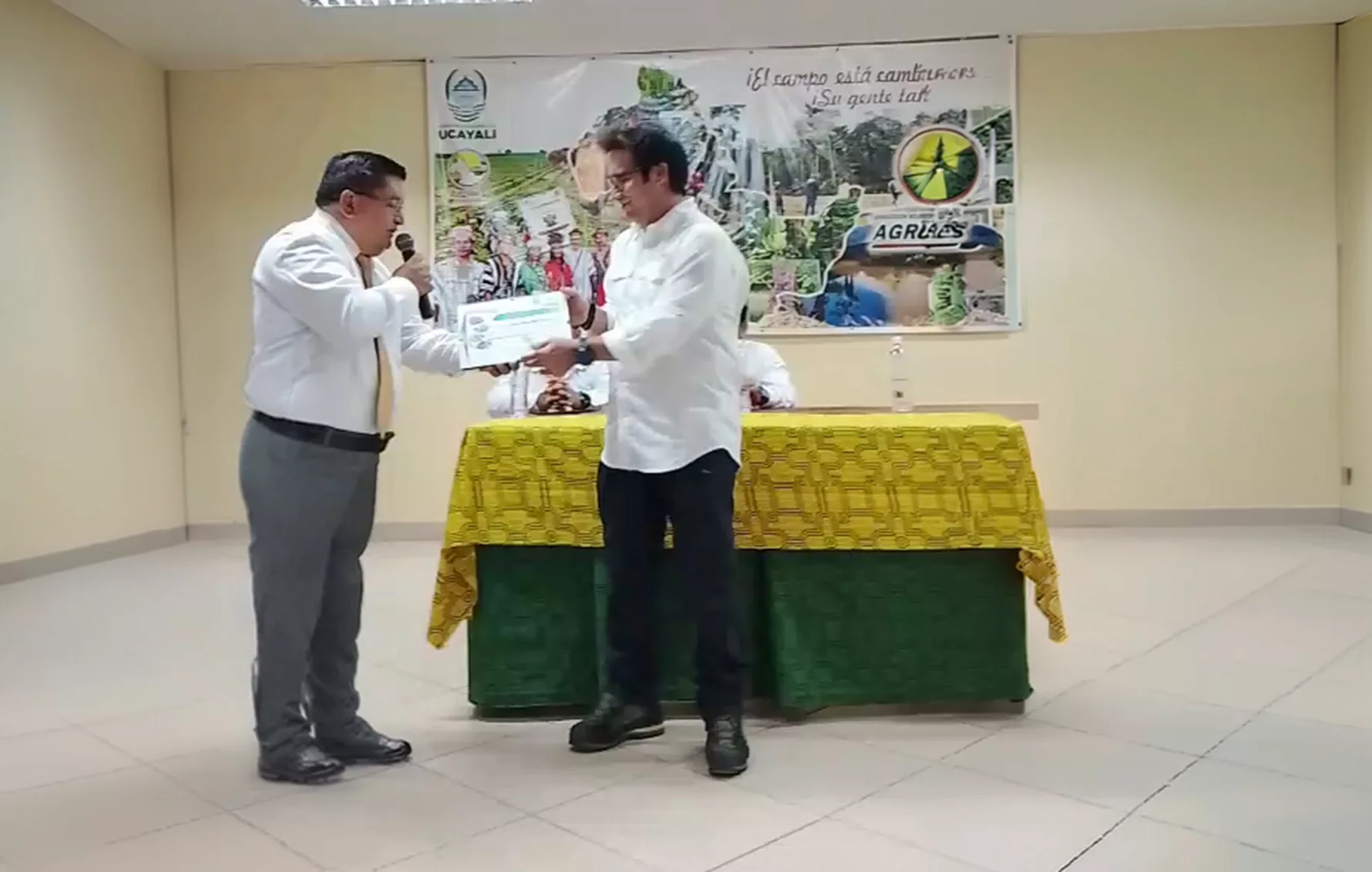 Reconocidos por el Gobierno Regional de Ucayali